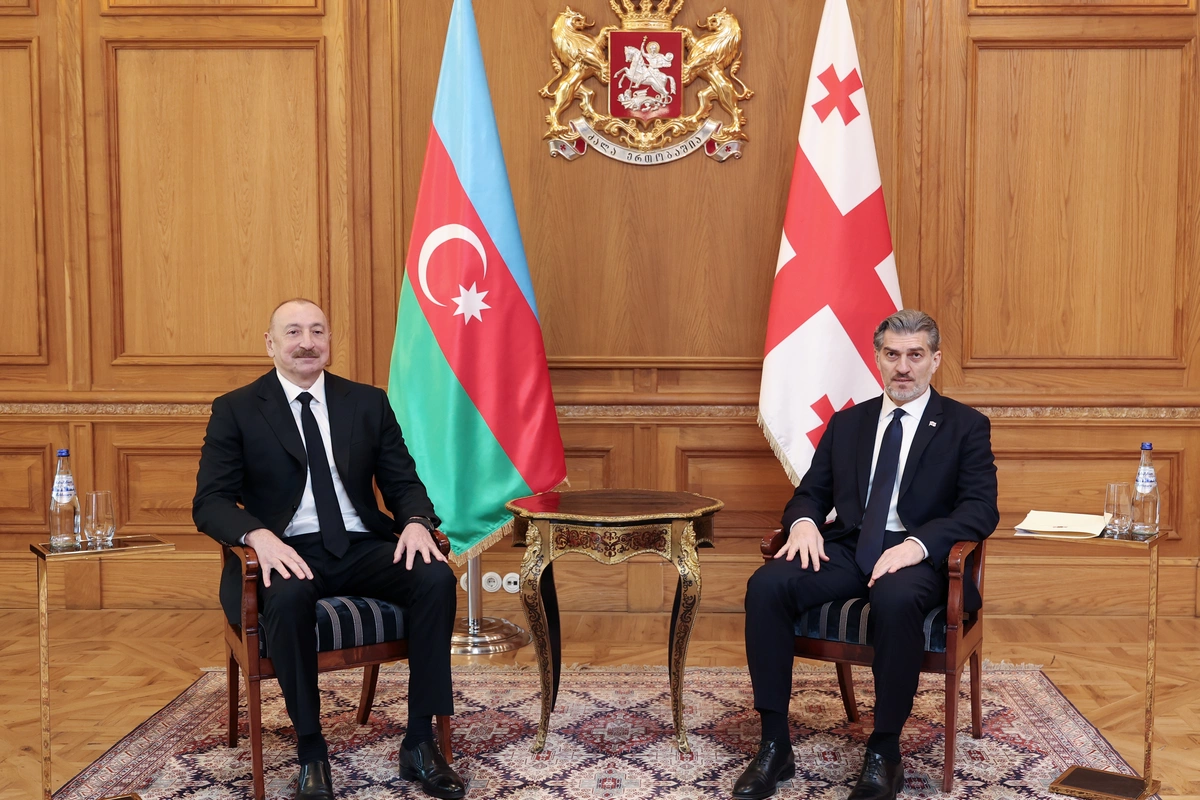 Состоялась встреча Ильхама Алиева с Михаилом Кавелашвили один на один