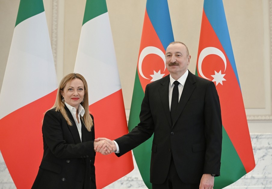 Состоялась встреча один на один Президента Ильхама Алиева с Джорджей Мелони-ОБНОВЛЕНО