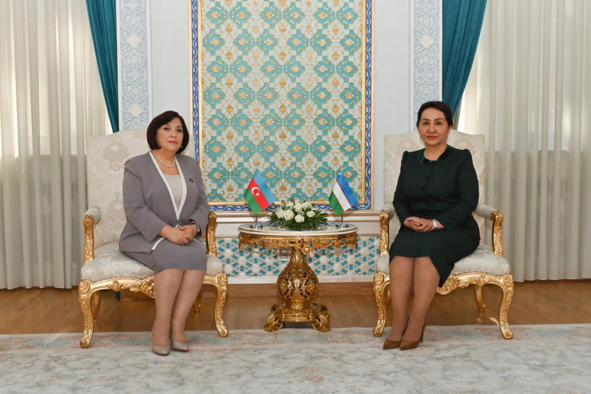 Состоялась встреча председателей Милли Меджлиса и Сената Олий Мажлиса Узбекистана