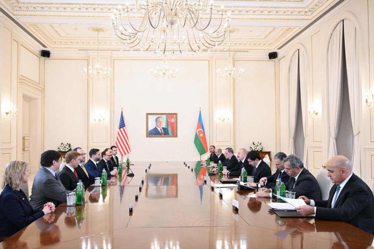 Состоялась встреча Президента Азербайджана с вице-президентом США в расширенном составе -ОБНОВЛЕНО-1