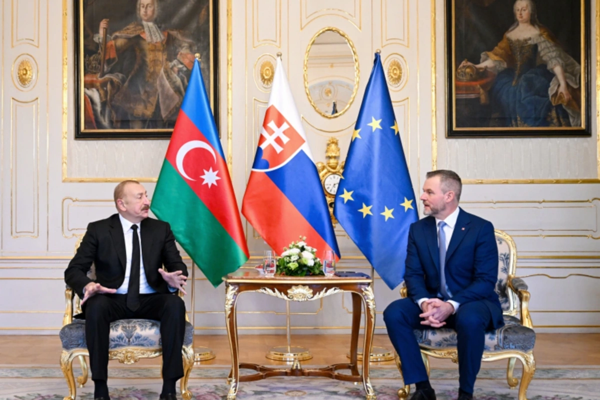 Состоялась встреча президентов Азербайджана и Словакии в формате один на один