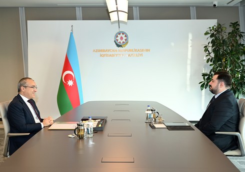 Состоялась встреча с победителями конкурса Yüksəliş