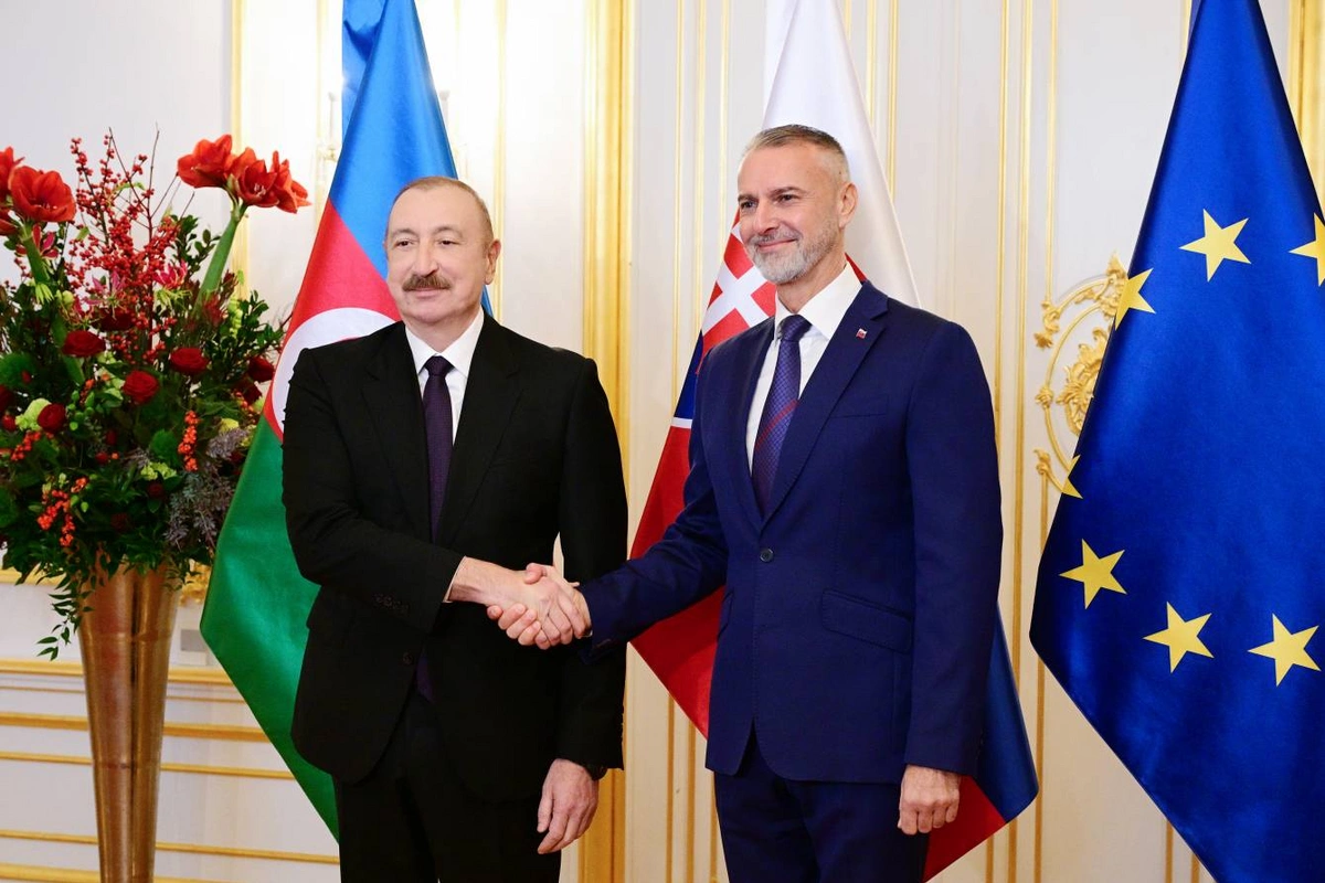 Состоялись встречи Президента Азербайджана с председателем Нацсовета Словакии