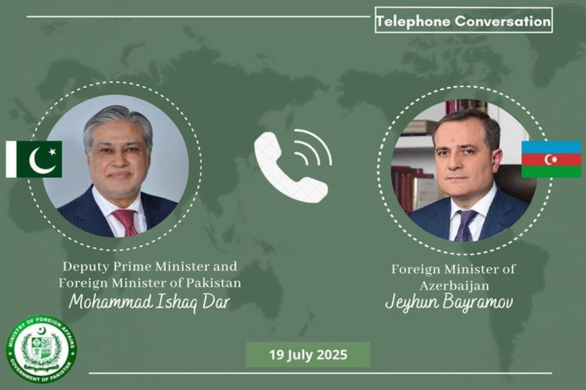 Состоялся телефонный разговор между главами МИД Азербайджана и Пакистана -ОБНОВЛЕНО