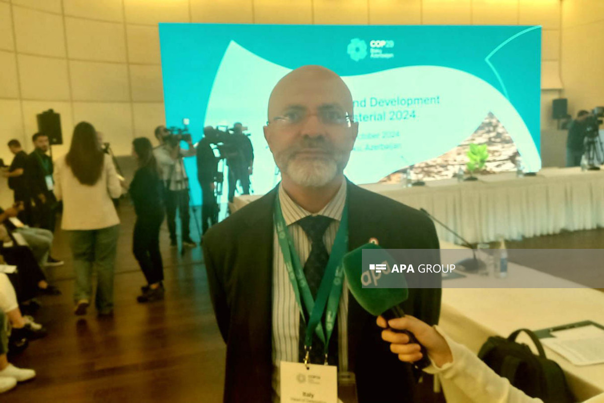Спецпосланник из Италии: Нашу страну на COP29 будет представлять премьер-министр Мелони