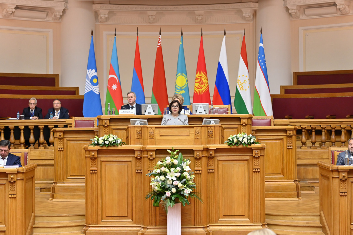Спикер парламента Азербайджана выступила на 57-м пленарном заседании Межпарламентской ассамблеи СНГ