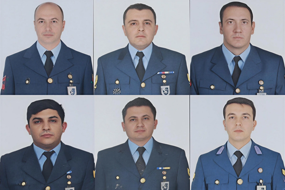 Стали известны имена военнослужащих, погибших при крушении турецкого самолета