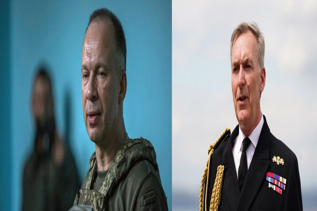 Сырский обсудил с начальником британского генштаба нанесение удара вглубь России