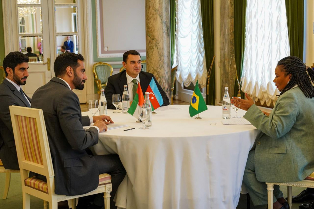 Три министра культуры стран-председателей  COP провели встречу в Санкт-Петербурге