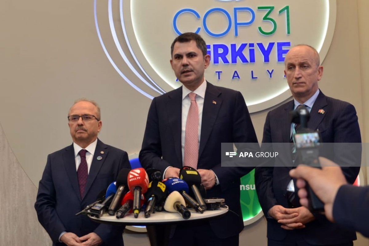 Турецкий министр: На COP31 ожидается участие более 100 тысяч человек