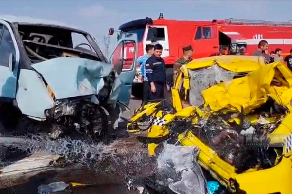 Тяжелое ДТП в Азербайджане, есть погибшие и раненые