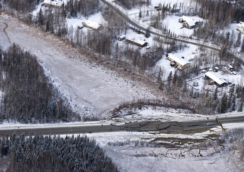 У берегов Аляски произошло землетрясение магнитудой 5,6