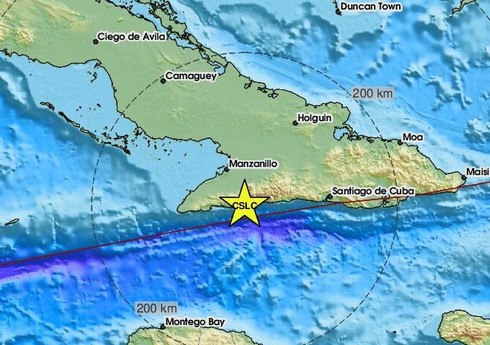 У берегов Кубы произошло сильное землетрясение