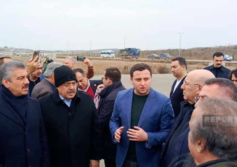 Участники Международной парламентской конференции в первую очередь посетили Физули