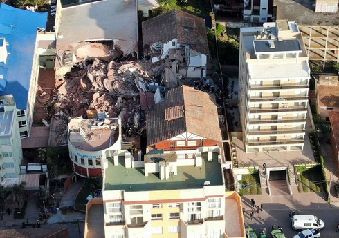 В Аргентине под руинами обрушившегося отеля нашли тела четырех человек