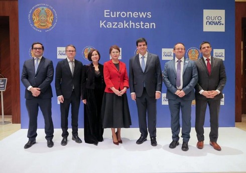 В Астане открылся региональный офис Euronews