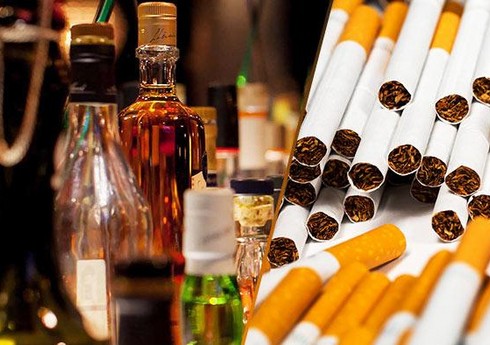 В августе расходы Грузии на импорт напитков и табака из Азербайджана выросли в 4 раза