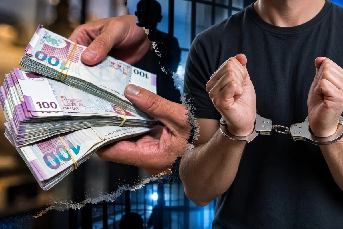 В Азербайджане арестовали мужчину, задолжавшего по алиментам почти 20 000 манатов