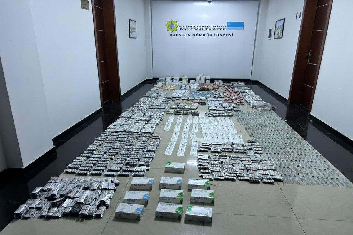 В Азербайджане пресечена контрабанда крупной партии лекарственных препаратов — ВИДЕО