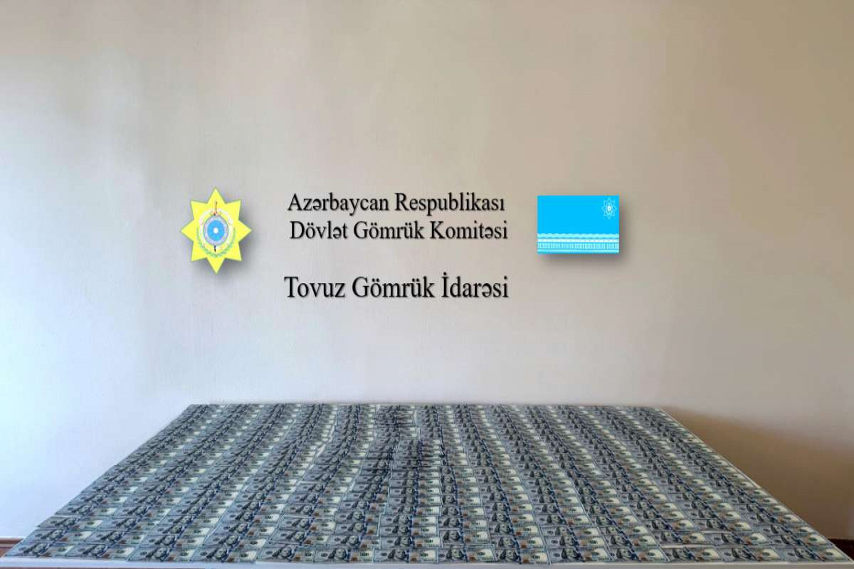 В Азербайджане выявлена скрытая от таможенного контроля крупная партия валюты
