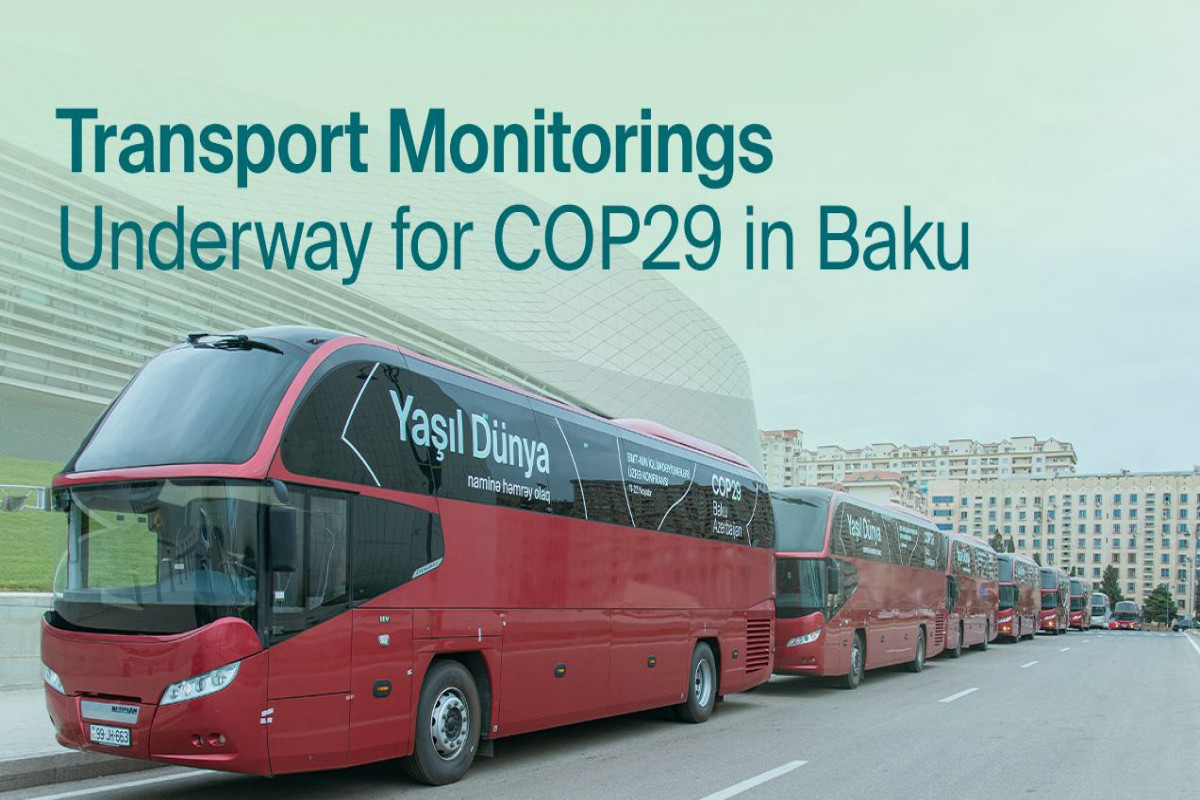 В Баку без ограничений тестируется движение специальных автомобилей в связи с COP29
