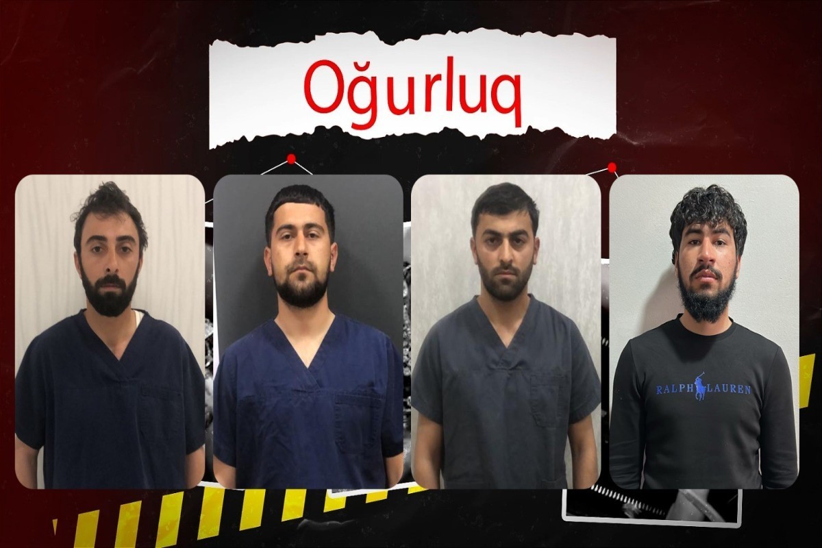 В Баку из магазина украли драгоценности на 100 тысяч манатов, задержаны 4 человека — ВИДЕО