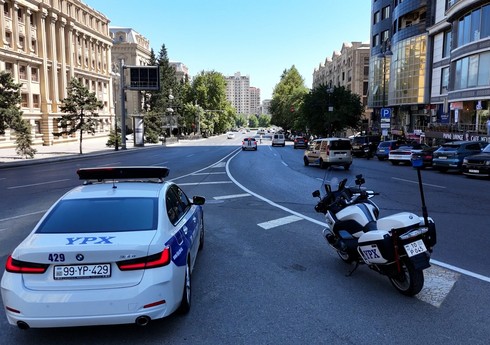 В Баку мотоциклист арестован за автохулиганство
