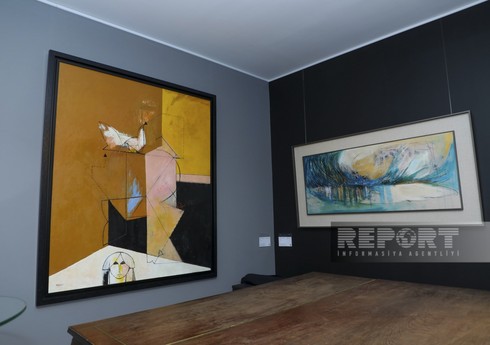 В Баку открылась выставка бахрейнских художников RAK Art Foundation