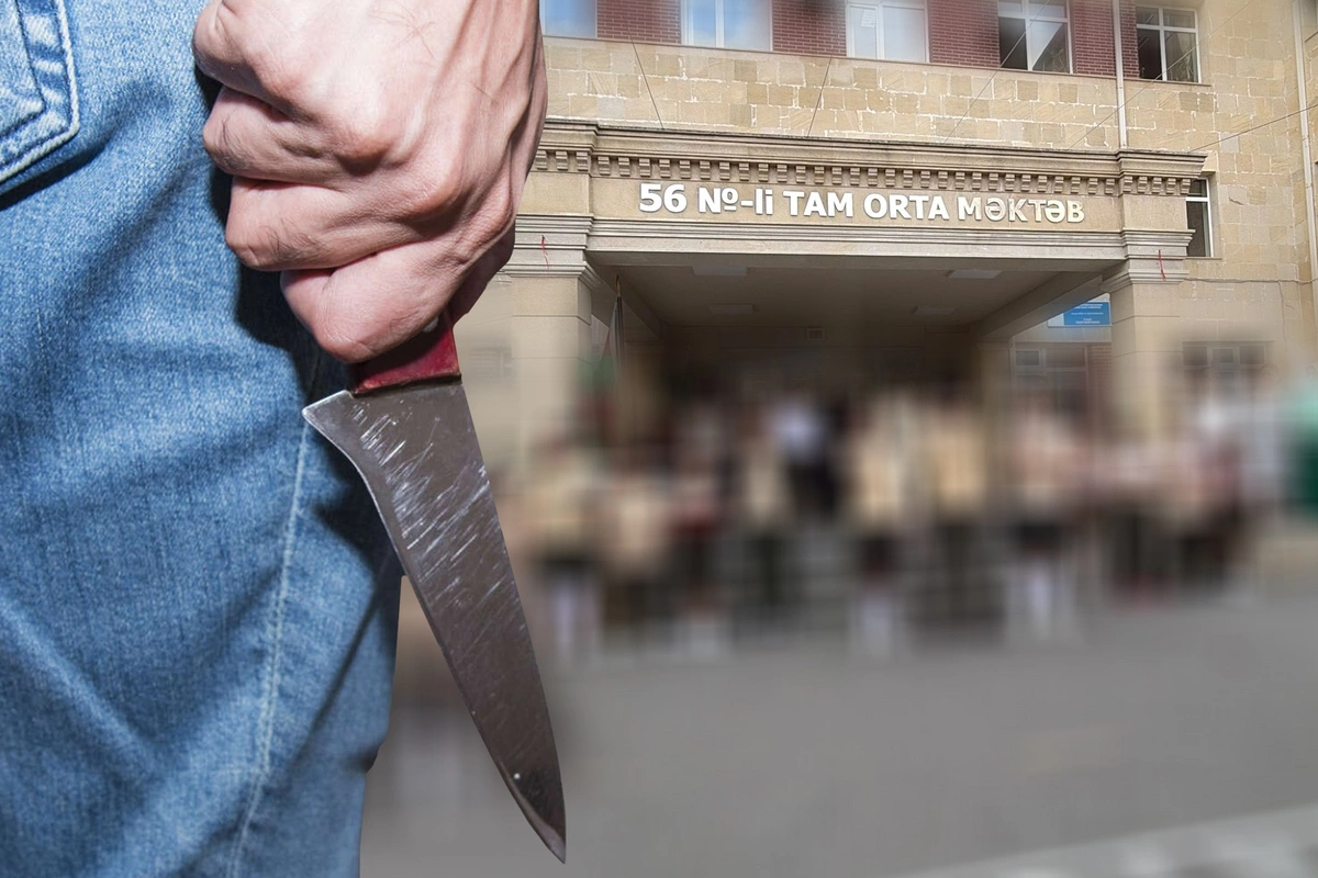 В Баку перед школой убит 18-летний юноша: задержан подозреваемый