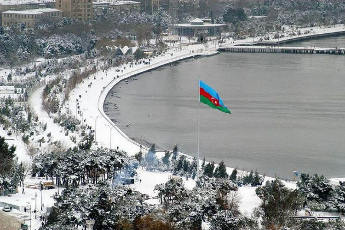 В Баку пойдет снег