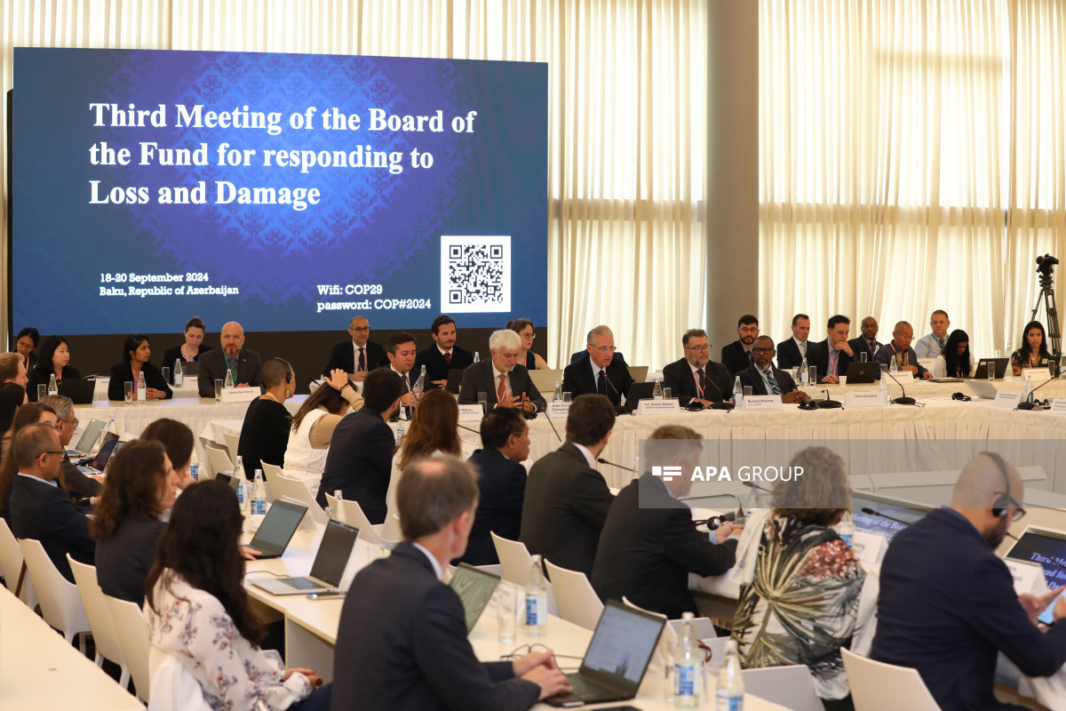 В Баку проходит третье заседание международного фонда, созданного для поддержки борьбы с изменением климата