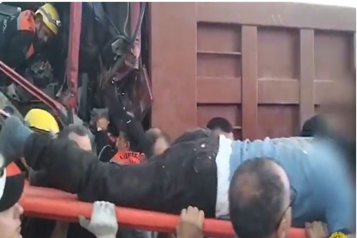 В Баку произошло серьезное ДТП – ВИДЕО