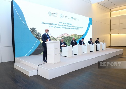 В Баку прошел Диалог высокого уровня по климатической прозрачности
