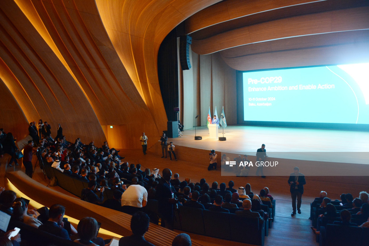 В Баку прошло мероприятие Pre-COP29 - ОБНОВЛЕНО-ФОТО