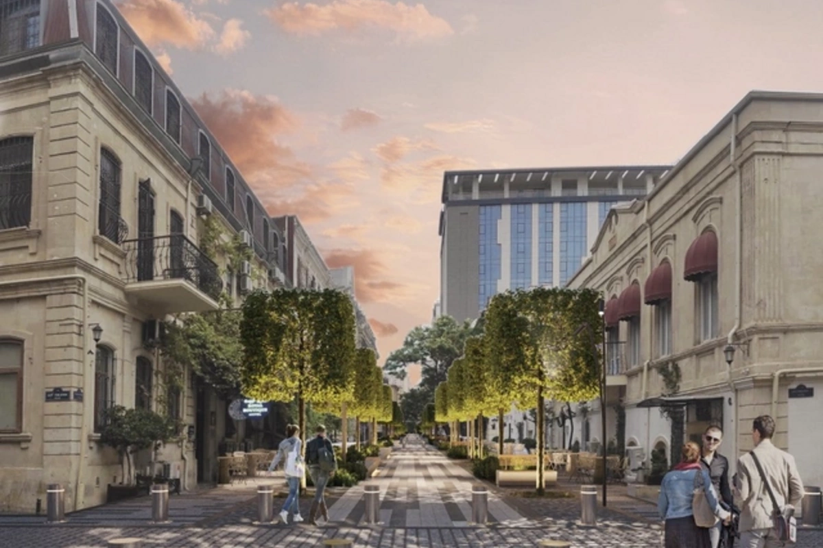 В Баку соединят Зимний парк и Площадь фонтанов: одна из улиц между ними станет полностью пешеходной