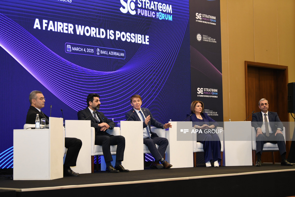 В Баку состоялась панельная дискуссия в рамках «Stratcom Public Forum» – ФОТО