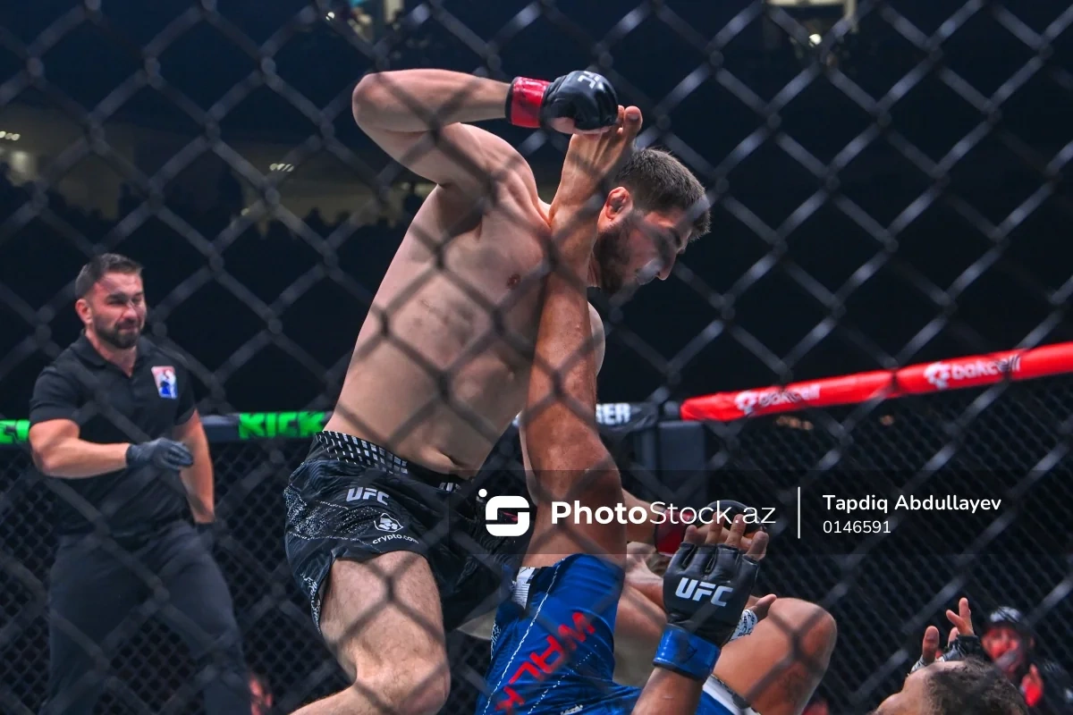 В Баку стартовал турнир UFC Fight Night