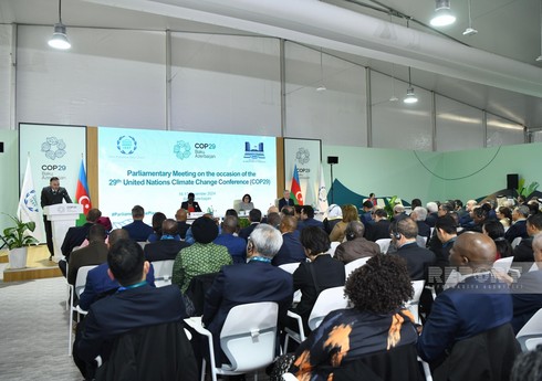 В Баку завершился первый день Парламентской встречи в рамках COP29