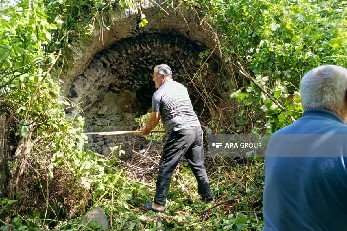 В Балакене обнаружен памятник, который предположительно относится к албанскому храму V–VII веков