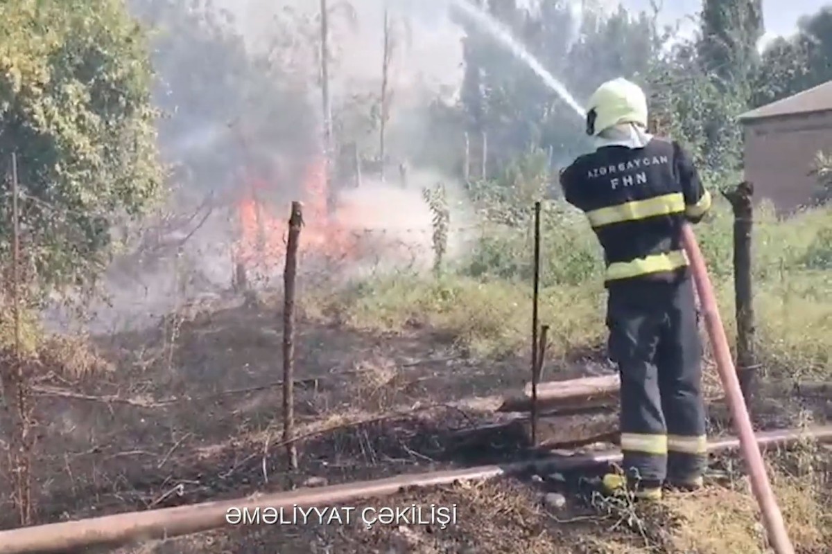 В Бардинском районе произошёл пожар на открытой местности — ВИДЕО