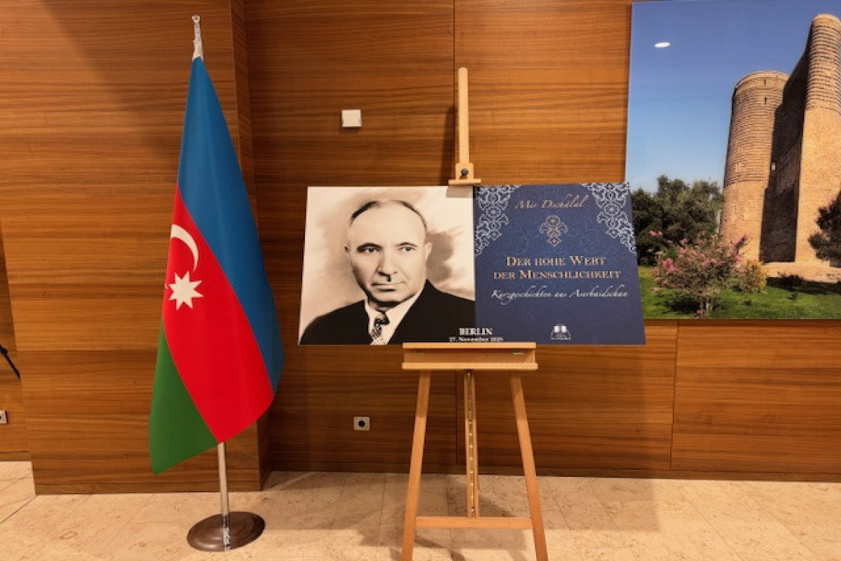 В Берлине состоялась презентация сборника рассказов Мир Джалала