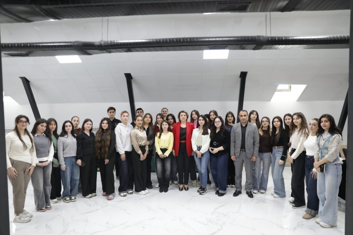 В БГУ очередным гостем проекта «Говорит опыт» стала генеральный директор «APA Media Group» Вюсаля Махиргызы