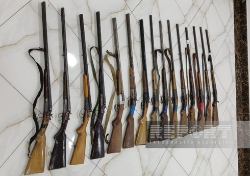 В Билясуваре граждане сдали полиции незаконное оружие