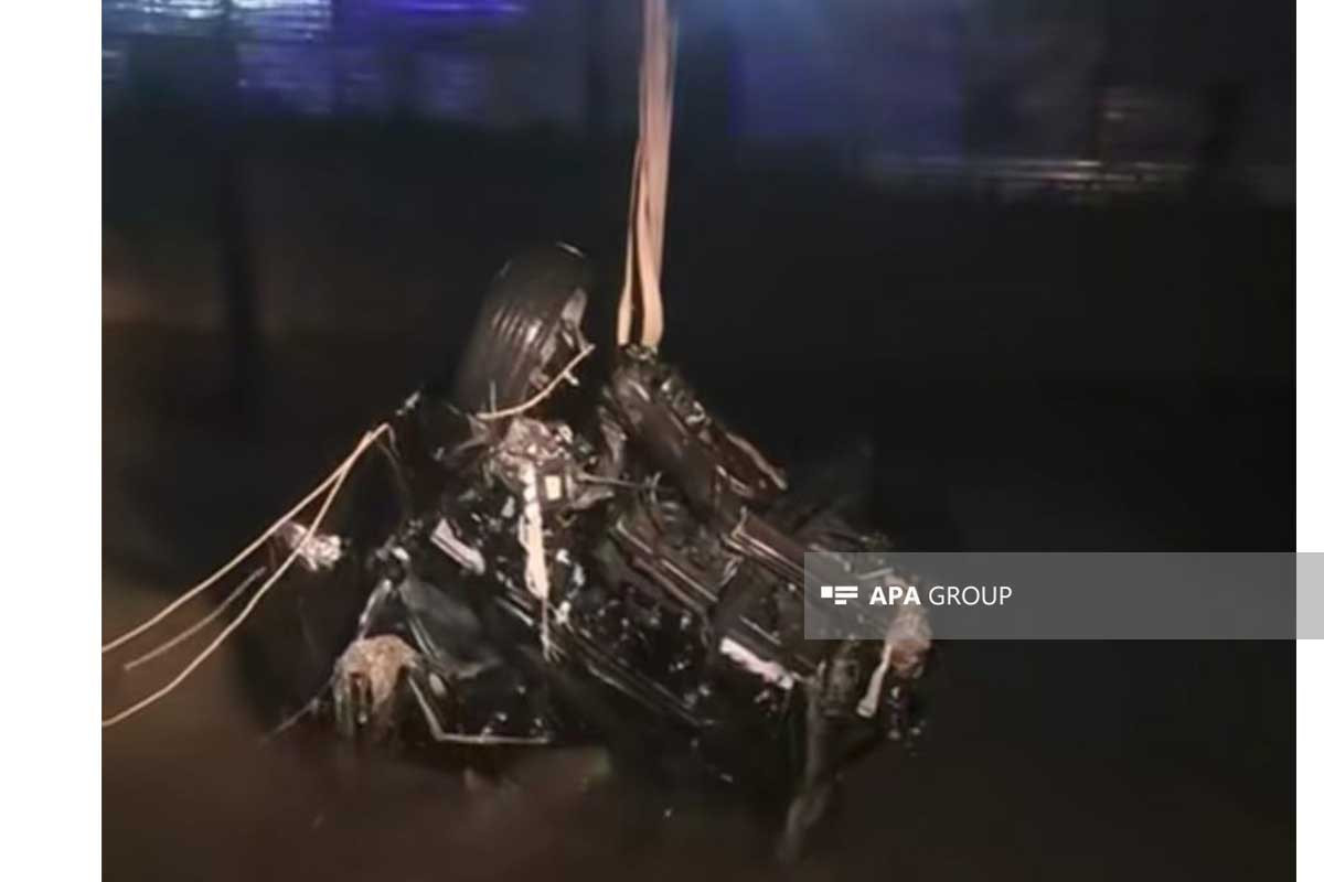 В Билясуварском районе автомобиль упал в канал, двое из 5 погибших в аварии - братья -ОБНОВЛЕНО-4-ВИДЕО