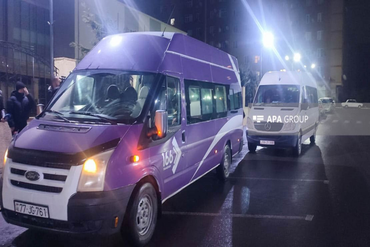 В Джабраильский район отправилась очередная группа бывших переселенцев