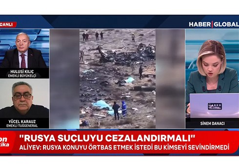 В эфире "HaberGlobal" обсудили крушение самолета AZAL в Казахстане