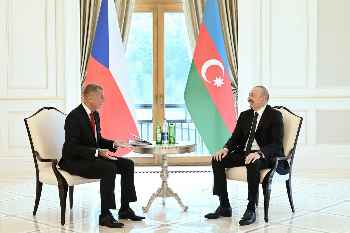 В Габале состоялась встреча Ильхама Алиева с Андреем Бабишем
