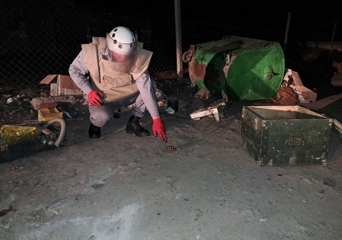 В Газахе обнаружена граната