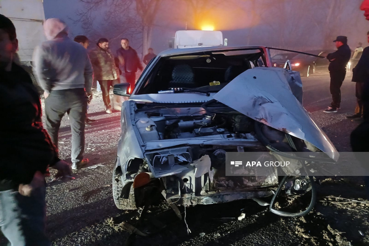 В Геранбое столкнулись два автомобиля, есть пострадавший - ФОТО