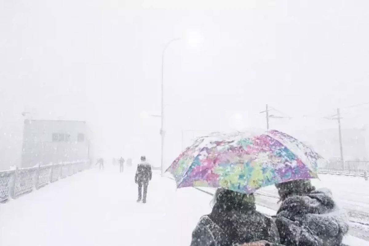В горных районах Азербайджана идет снег -ФАКТИЧЕСКАЯ ПОГОДА